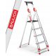 Baulich Leiter 2,97 m Aluminium bis 150 kg