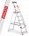 Baulich Leiter 3,19 m Aluminium bis 150 kg