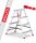 Baulich Leiter 2,81 m Aluminium bis 125 kg