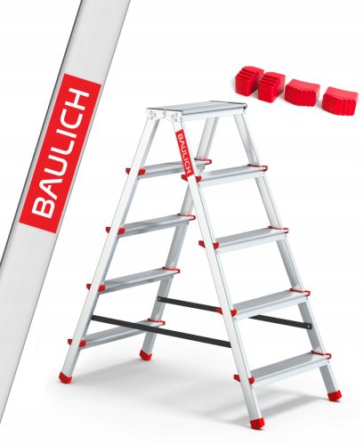 Baulich Leiter 3,02 m Aluminium bis 125 kg