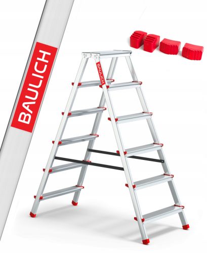 Baulich Leiter 3,23 m Aluminium bis 125 kg
