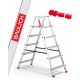 Baulich Leiter 3,23 m Aluminium bis 125 kg