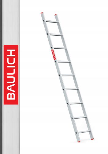 Baulich Leiter 3,46 m Aluminium 1 x 9 bis 150 kg