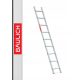 Baulich Leiter 3,46 m Aluminium 1 x 9 bis 150 kg