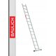 Baulich Leiter 4,75 m Aluminium 1 x 14 bis 150 kg