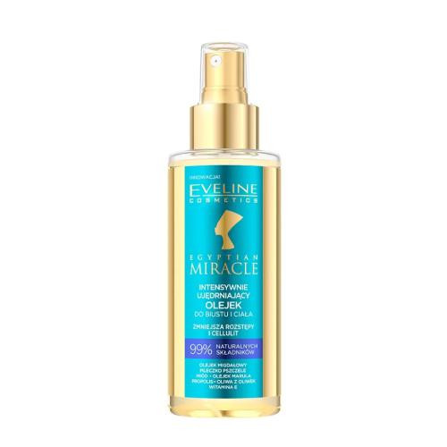  Eveline Cosmetics Egyptian Miracle intensiv straffendes Öl für Brüste und Körper 150 ml