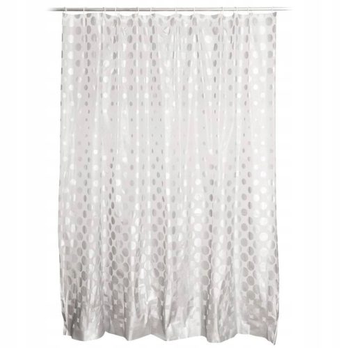 Duschvorhang Bathroom Solutions Vinyl-Duschvorhang 180 x 180 cm