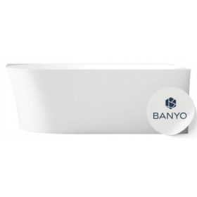   Freistehende Acrylbadewanne Emporia MOLLY S RECHTS, Abfluss in der Mitte, 150 x 78 cm