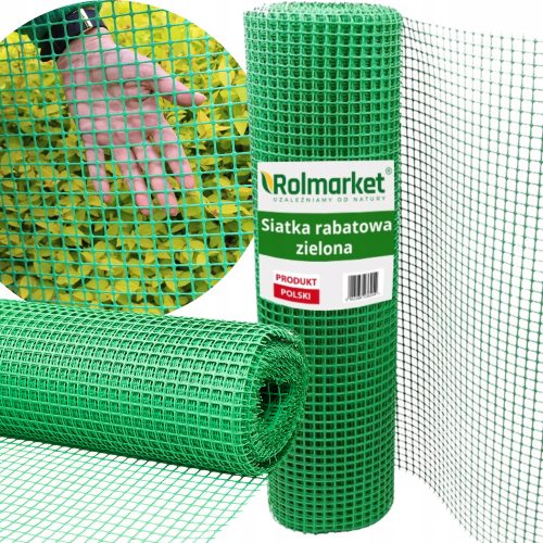KUNSTSTOFFGEWEBE PVC-Blumenbeetzaun 1,5x50m