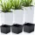  Prosperplast Blumentopf 32,5 cm x 32,5 x 61 cm Kunststoff weiß