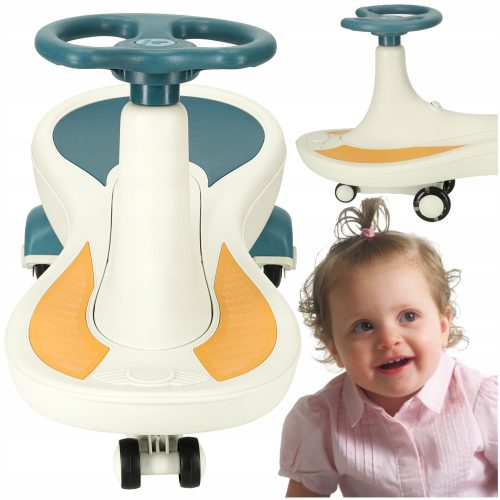 GRAVITY RIDE ON BELEUCHTUNGS-LED-RÄDER MIT MUSIKSPIEL + Classic EcoKidWood-Aufkleber 1 Stk.