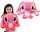  LILO UND STICH MASKOTTCHEN KUSCHELPLÜSCH SPIELZEUG rosa BÄR 40 cm GESCHENK
