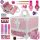  BOX-KOSMETIK FÜR EIN MÄDCHEN-NAGEL-MAKE-UP-MAKE-UP-GESCHENKSET