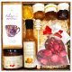  GESCHENKKORB WEIHNACHTEN GESCHENK HONIG-TEE-MARMELADE HIMBEERE ZU WEIHNACHTEN