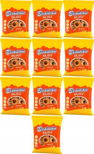 Beskidzkie Bajgle Klassisch 200g x10 - Knuspriger Genuss aus Polen