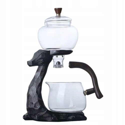 Vergaser für Freischneider - Automatisches Drip Pot-Set aus Glas. Drip Pot-Teebereiter