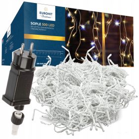    EUROHIT Outdoor-Weihnachtsbaumbeleuchtung 18 m 301 - 500 Lichter