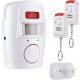 DRAHTLOSER ALARM-BEWEGUNGSSENSOR-SIREN 105 dB + 2 FERNBEDIENUNGEN FÜR DIE HAUSGARAGE