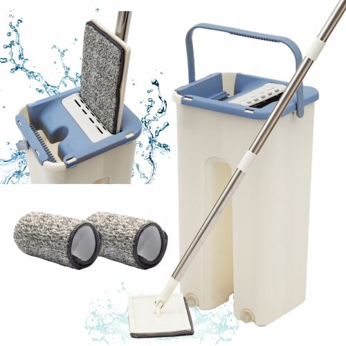 Teesa New Clean Eimer und Flachmopp 33 cm