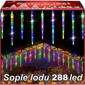  Operum Eiszapfen-Lichtvorhang 201 – 300 Lichter