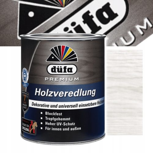 Düfa-Beize 2,5 l, weiß halbmatt