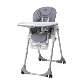  CHICCO Polly Easy Hochstuhl Grau Melange