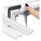 Domzpaneli weiße Fensterdichtung 2,2 x 400 x 2 mm