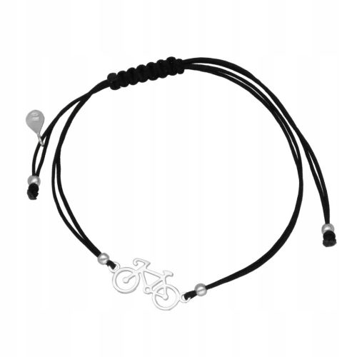  String-Armband, Rennrad, Silber
