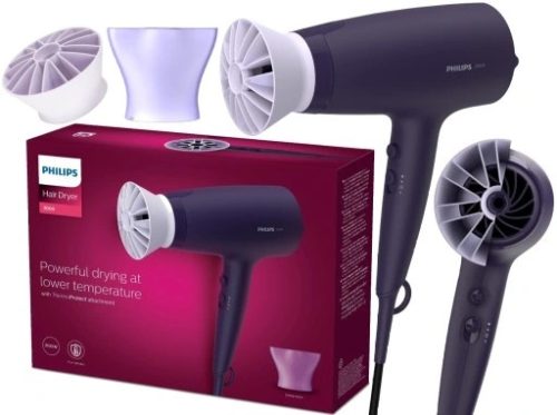  PHILIPS HAARTROCKNER SOLID COLD BLOW 1600W 3 TEMPERATURSTUFEN