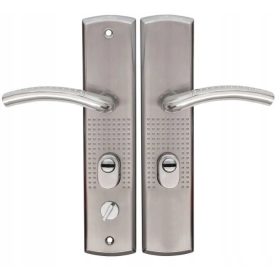    Kuchinox langer Außengriff, quadratische Platte, Platte mit Loch für einen Einsatz