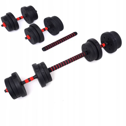  Verstellbare Hanteln 20 kg, Hantelset, 2 x 10 kg Stangen ATLAS SPORT