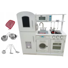    Kinderküchenzubehör aus Holz, Herd DKD01, GRATIS LED-Licht