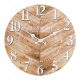 Uhr für zu Hause Art-Pol Wanduhr beige, weiß, schwarz, mehrfarbig, 34 cm