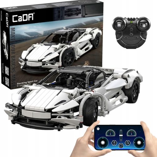  CADA BLOCKS FERNGESTEUERTER SPORTWAGEN 30CM STORMING CAR 402EL