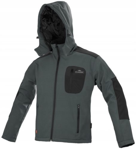 ART.MAS Klassische graue Jacke, Größe M
