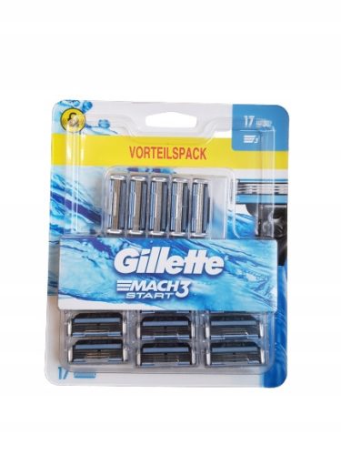  Originalpatronen für Gilette Mach3 Rasierer, 17 Stk.