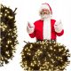  WEIHNACHTSLEUCHTEN FÜR DEN AUSSENBEREICH, 500 LEDs, 27,5 m, WARMWEISS, WASSERDICHT, LANGLEBIG