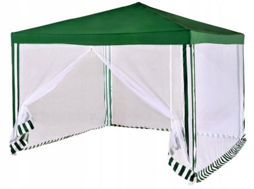 Gartenpavillon, Zelte - JUST GARDEN Pavillon 4 Wände 3 x 3 x 2,5 m