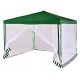 Gartenpavillon, Zelte - JUST GARDEN Pavillon 4 Wände 3 x 3 x 2,5 m