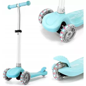  Dreirädriger Balance-Scooter LED-RÄDER bis 50kg XMUSO
