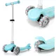  Dreirädriger Balance-Scooter LED-RÄDER bis 50kg XMUSO