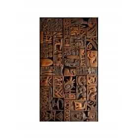  Dekorheizkörper MC MONTANA 430 W in Beige, Braun, Schwarz