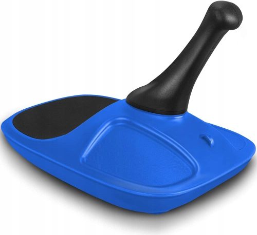  SCHIEBENDER KUNSTSTOFFSCHLITTEN FÜR KINDER, BLAU, 55 cm
