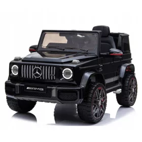  Mercedes-Auto Weiß, Schwarz, Rot