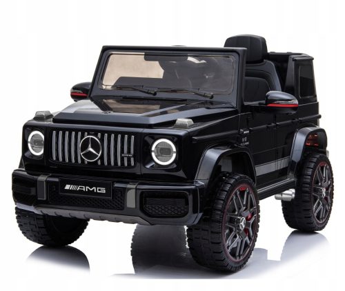 Mercedes-Auto Weiß, Schwarz, Rot