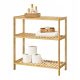  Standregal aus Bambus 58 x 26 x 66 cm