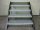 Sanfte Metalltreppe C27 C-SYSTEM St.100 – verzinkt
