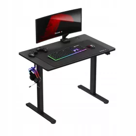    Huzaro Milagro rechteckiger Schreibtisch 100 x 60 x 118 cm schwarz