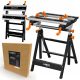  NEO Verstellbare Werkbank, Aluminium, Tragkraft 100 kg, mit Backen