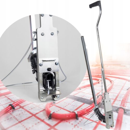  BODENTACKER MASSIVES METALL-PEX-ROHRTACKER FÜR CAPRICORN-CLIPS